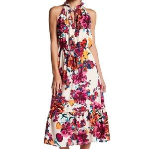 Free Press Clothing Floral Halter Dress